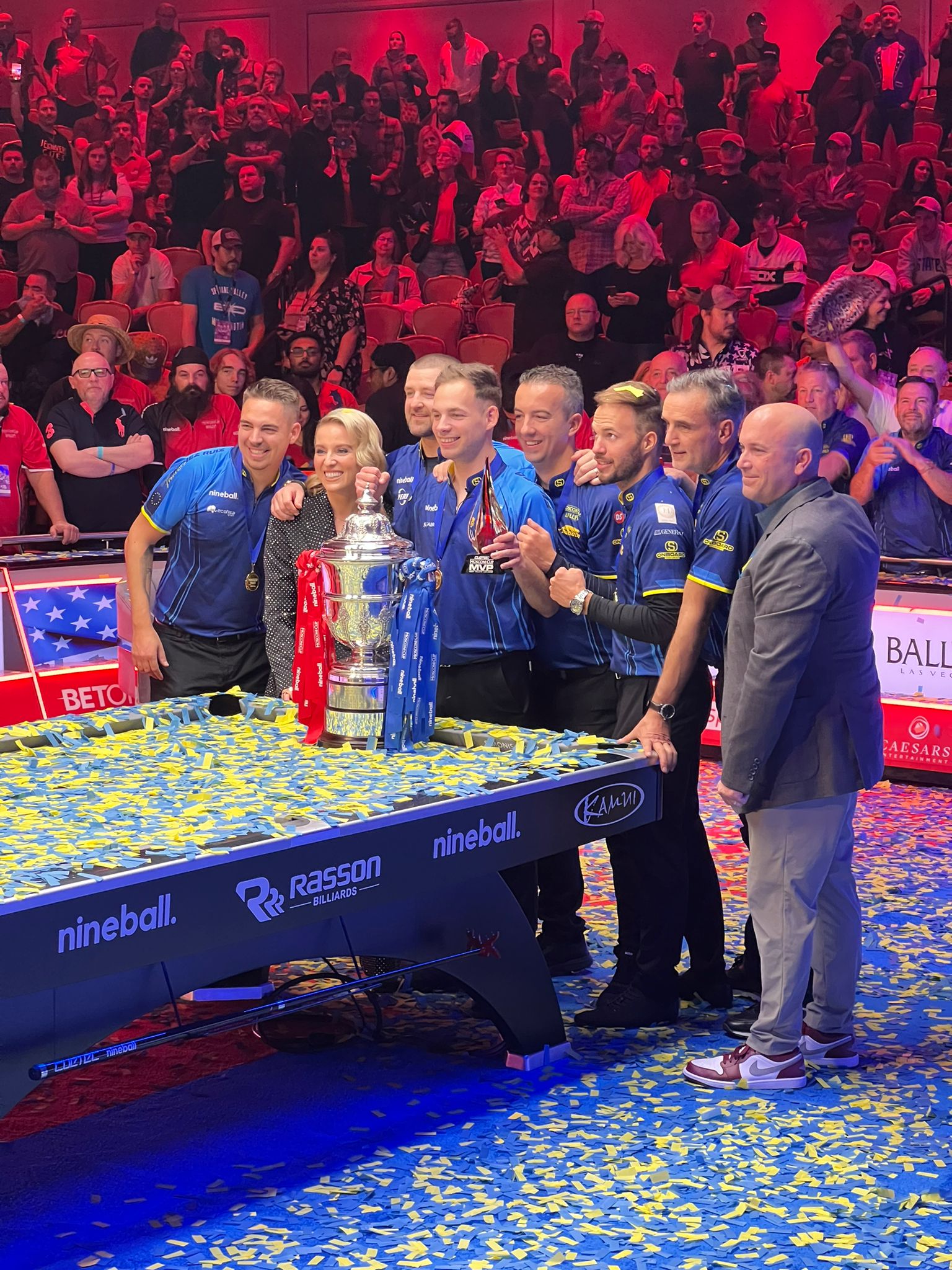 Team Captain Alex Lely over weer een Mosconi Cup overwinning KNBB